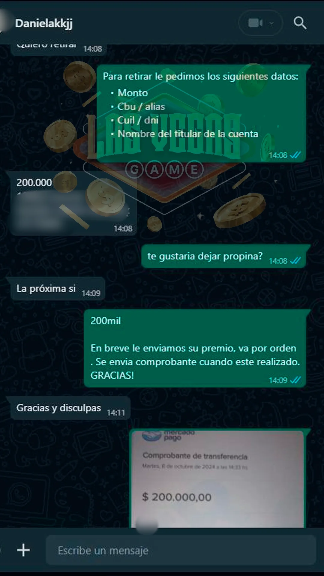 Premio de $200.000